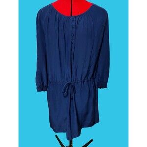 Amanda Uprichard Women’s Blue Silk Dress Size Medium